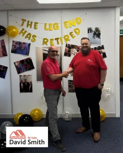 Two men shaking hands