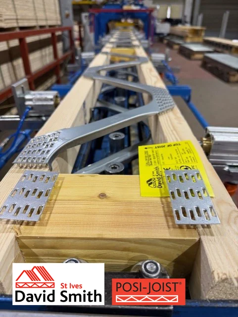 Posi-Joist on a pressing bench.