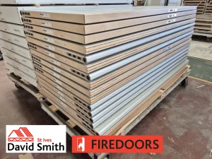 pile of specialist firedoors