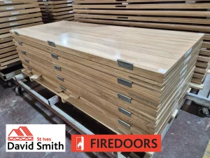 pile of specialist firedoors