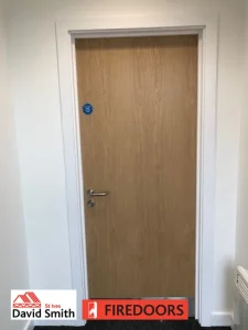 Single Door fitted in a room